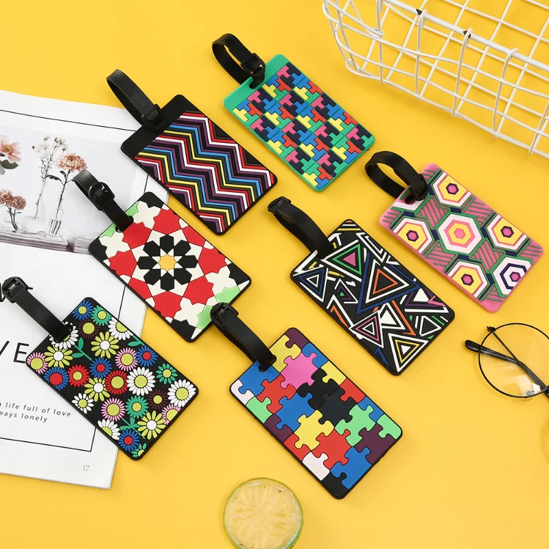 1PCS New Suitcase Color Patter - Travel Accessories Designer 评论和价格
