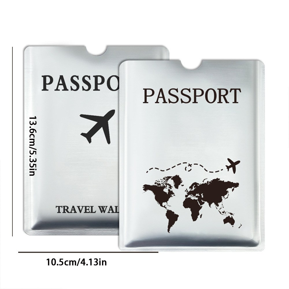 Aluminum foil passport protect - Travel Accessories Plane 评论和价格